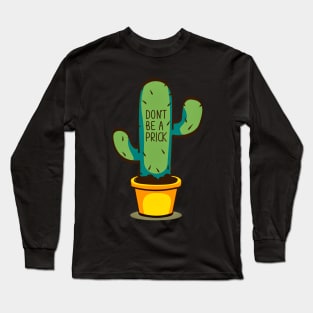 the philosopher's cactus tree Long Sleeve T-Shirt